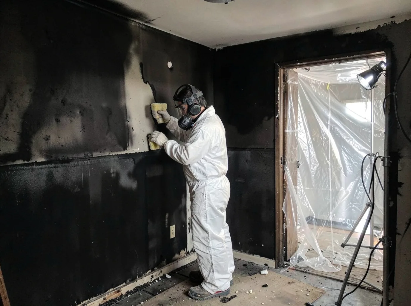Fire Damage Restoration company in Des Lacs, ND