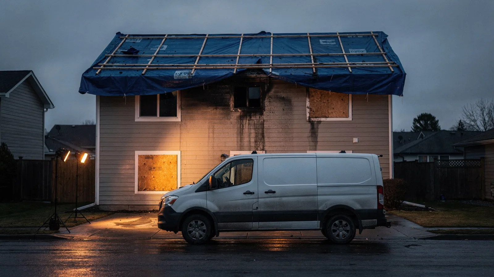 Fire Damage Restoration in Des Lacs, ND near me